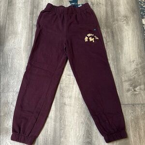 Women’s Maroon Hollister Jogger Pants